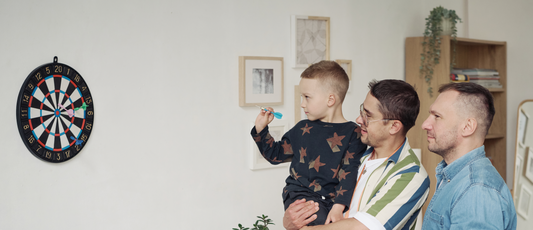 Familie & Darts: Wie du deine Kinder für den Sport begeisterst
