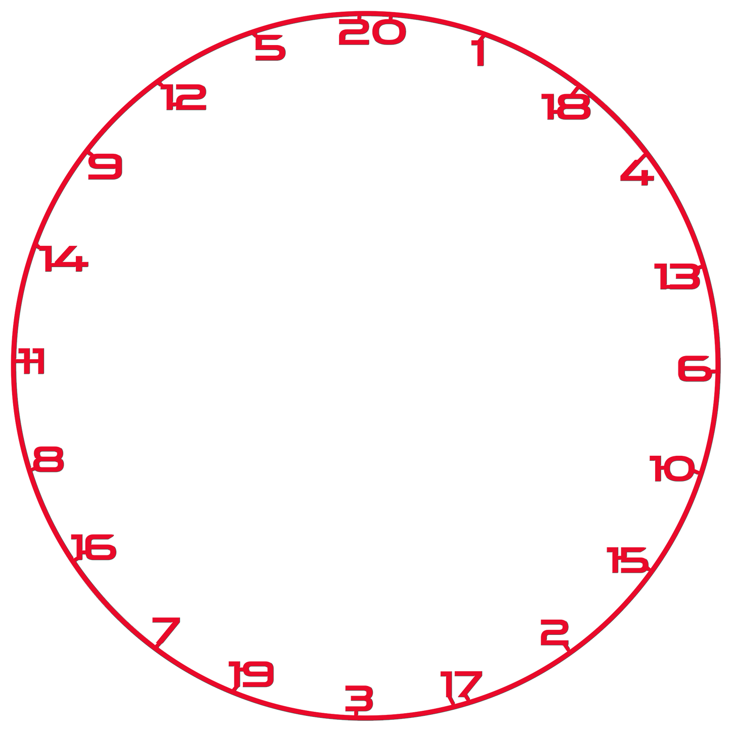 Bullet Custom Number Ring * VORBESTELLUNG *