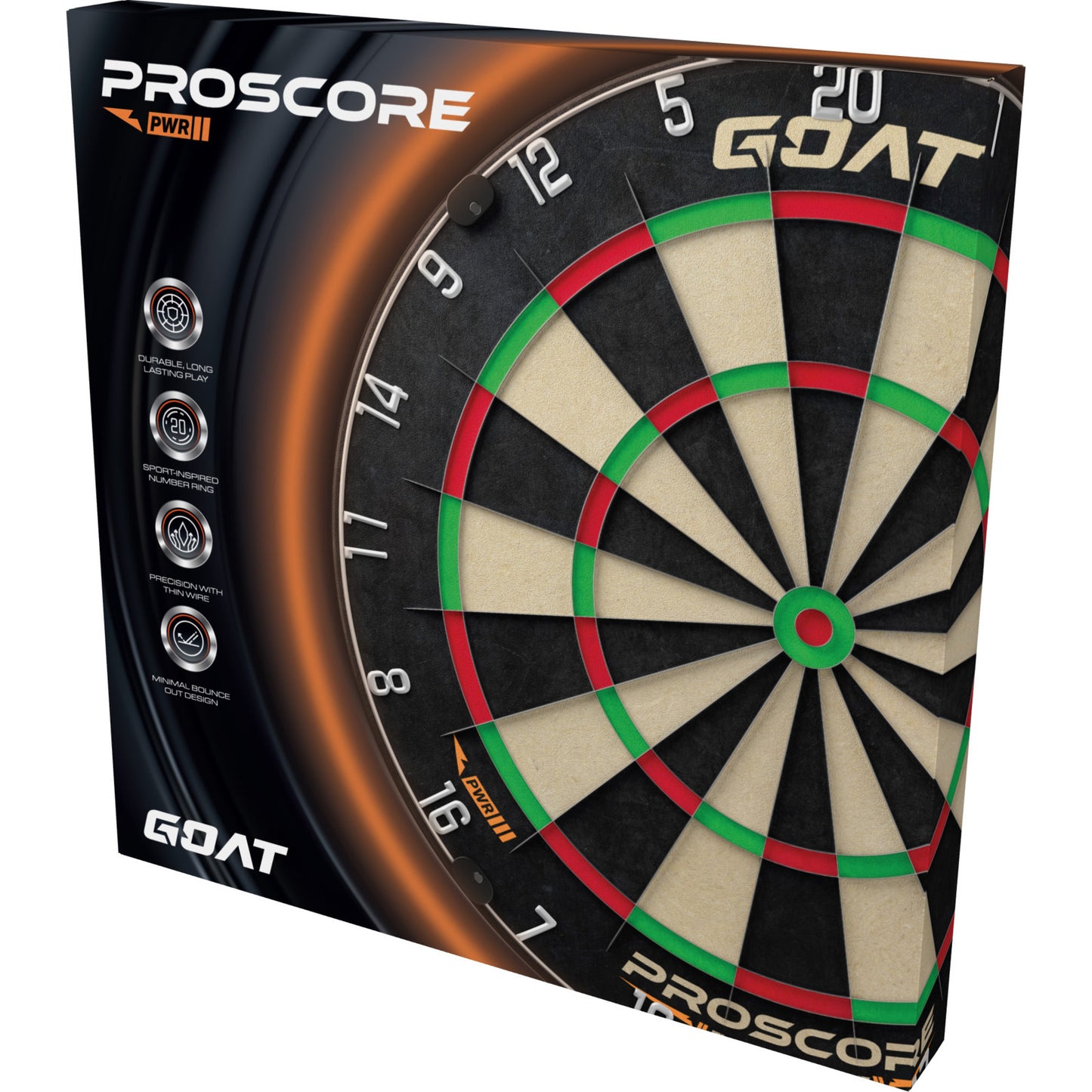 GOAT Dartboard Proscore PWR