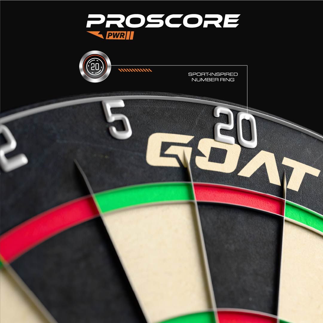 GOAT Dartboard Proscore PWR