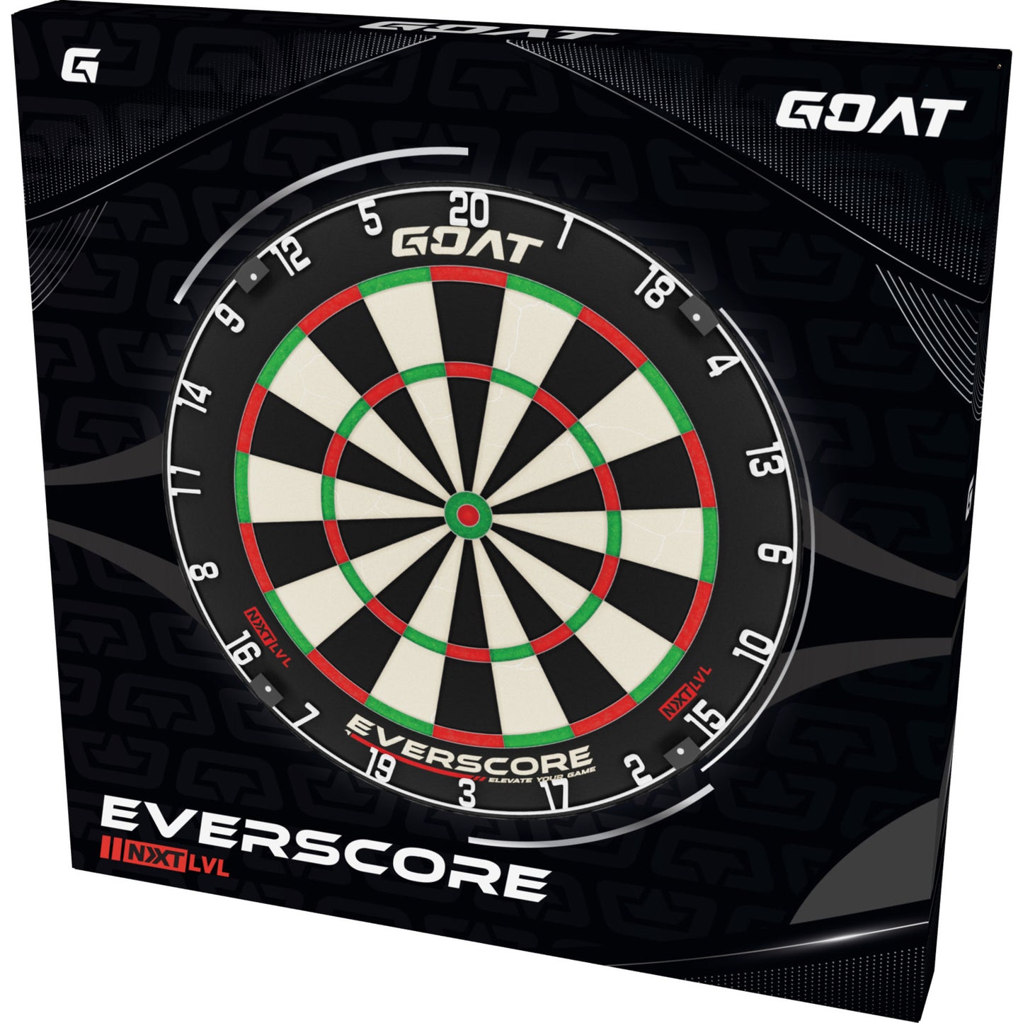 GOAT Dartboard Everscore NXT LVL