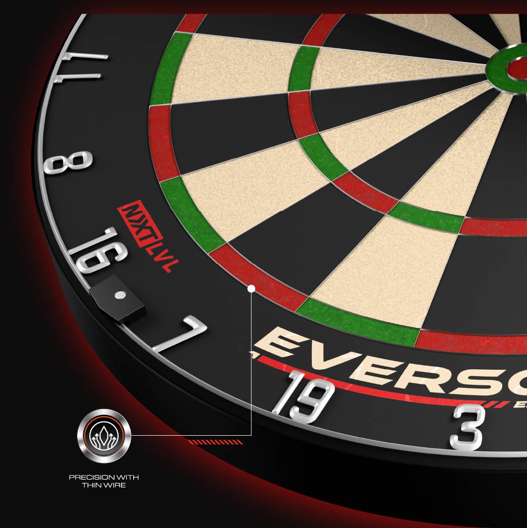 GOAT Dartboard Everscore NXT LVL