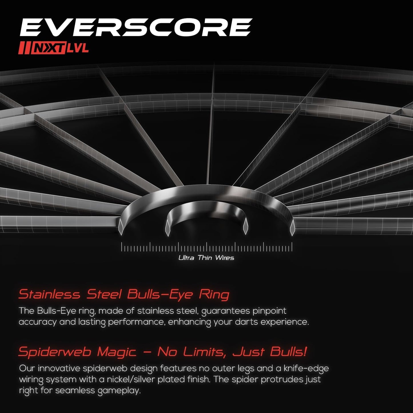 GOAT Dartboard Everscore NXT LVL