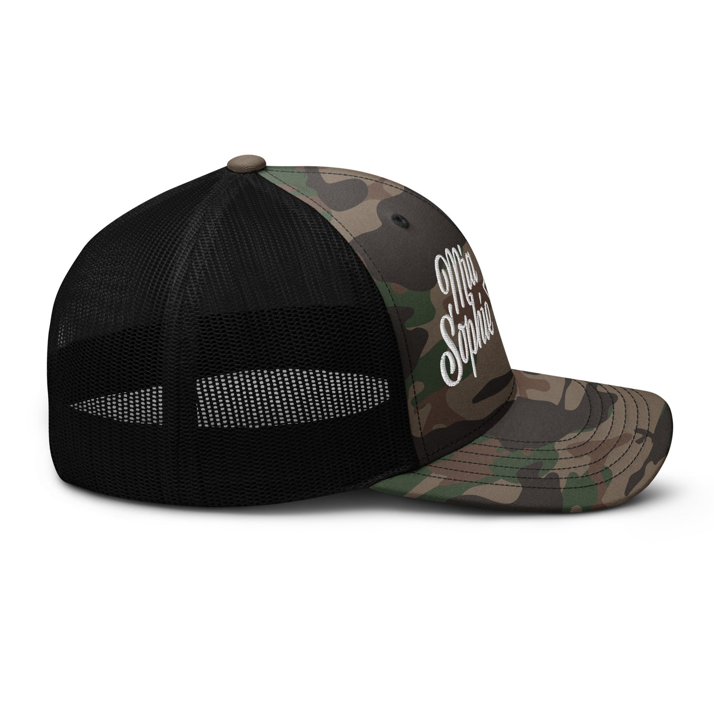 Team Steelsicher MIA SIGNATURE EDITION Trucker-Hat im Camouflage-Look