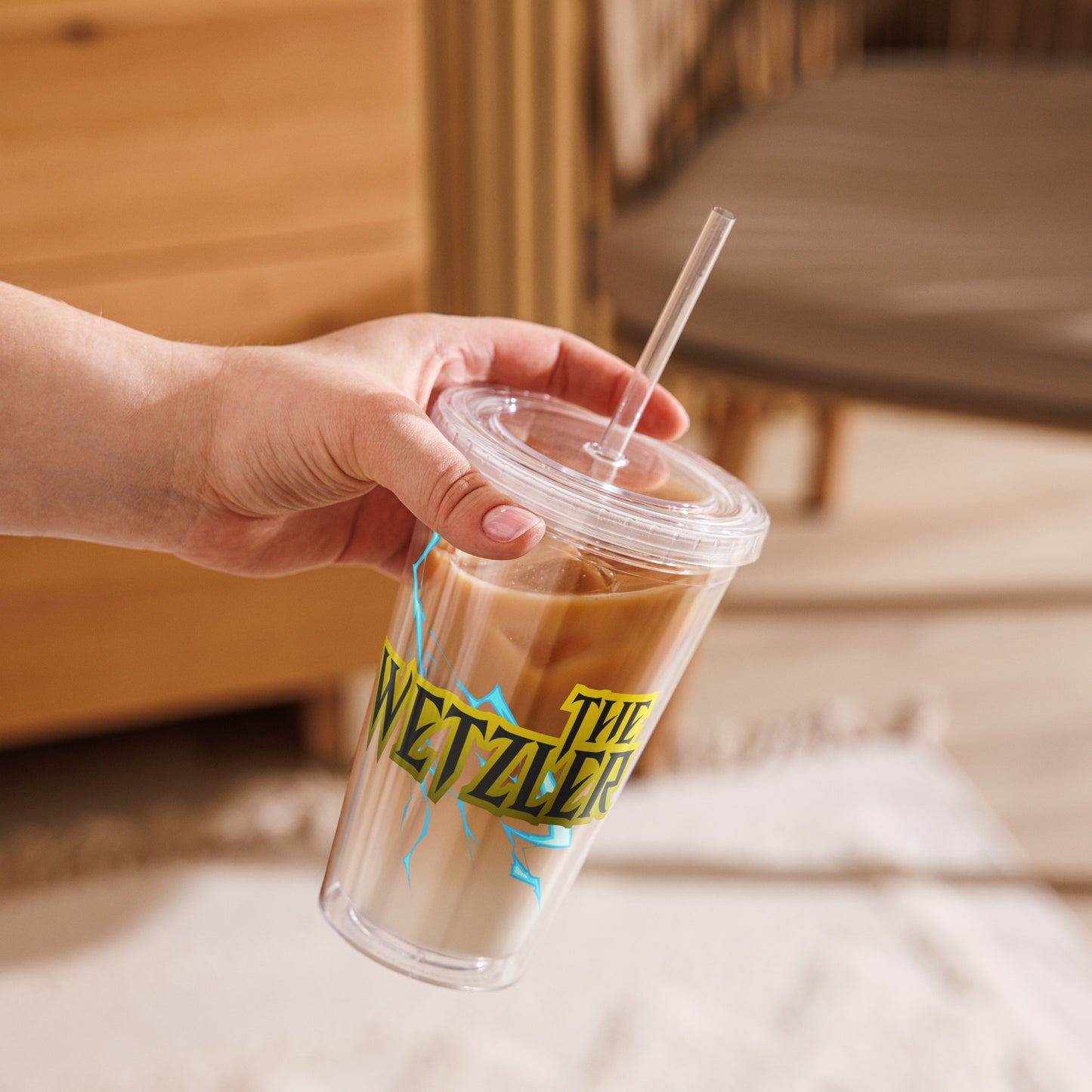 THE WETZLER - Becher mit Strohhalm