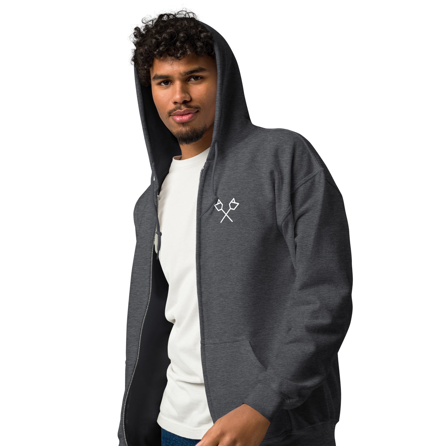 Zip Hoodie Basic - in 2 Farben