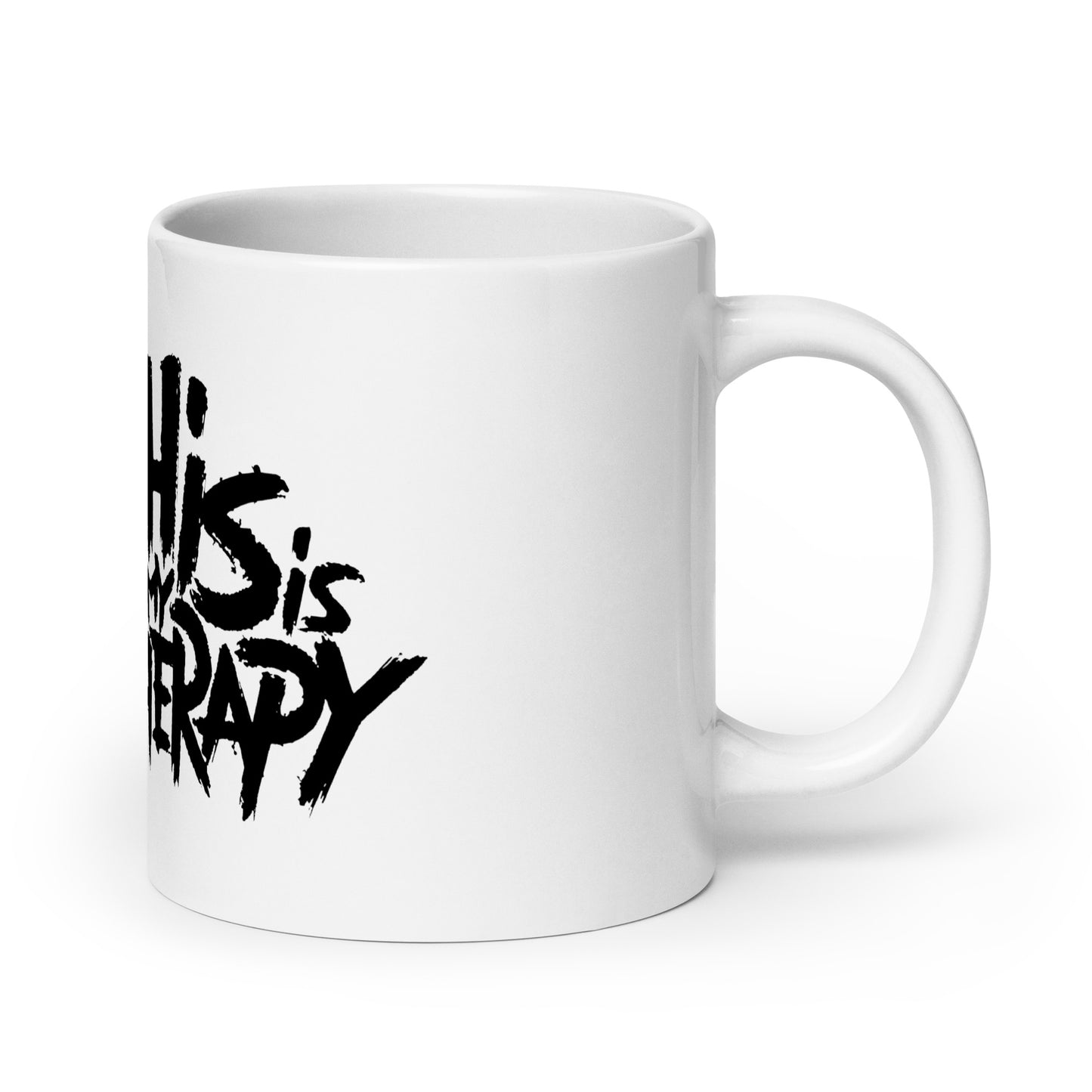 WORD #therapy Tasse