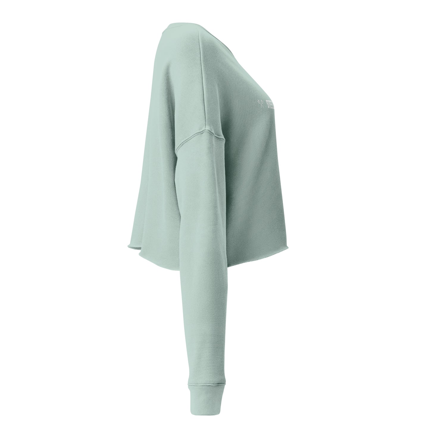 Steelbunny Crop-Vlies-Sweatshirt - in 2 Farben