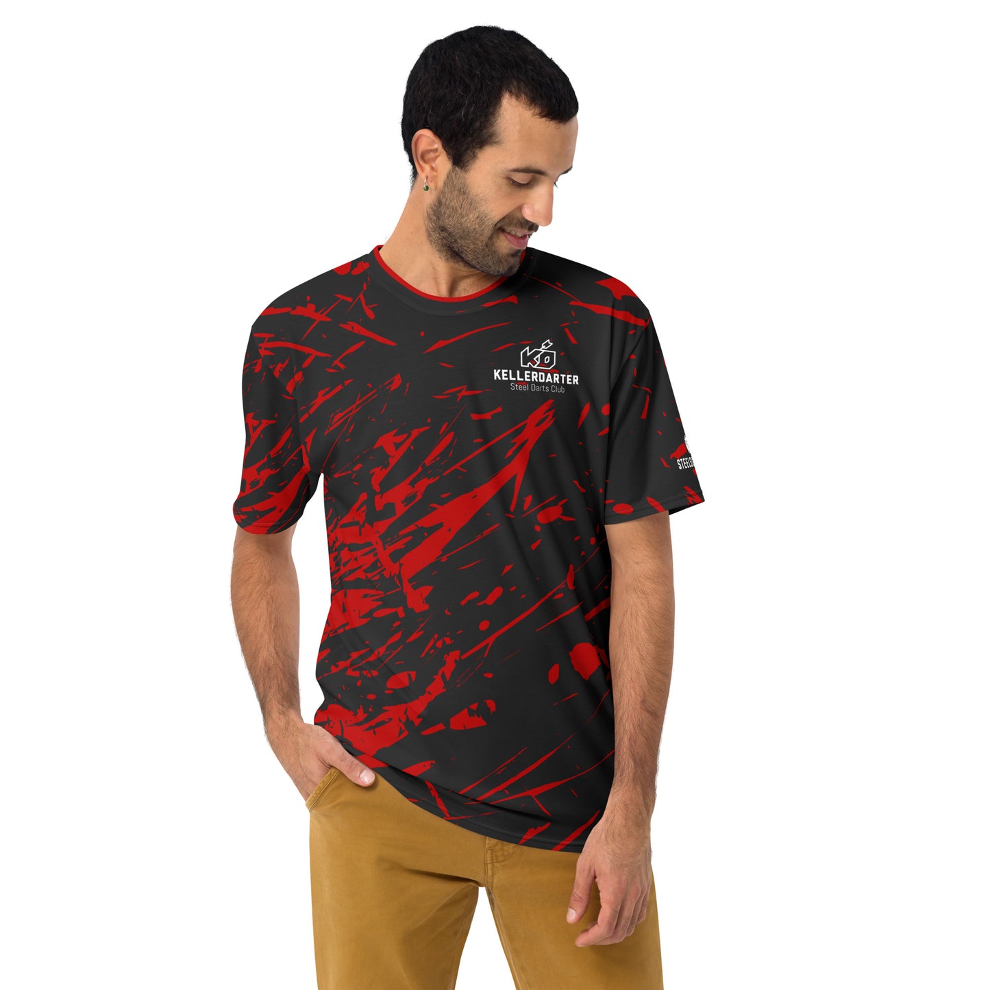 Kellerdarter T-Shirt SPLATTERED RED