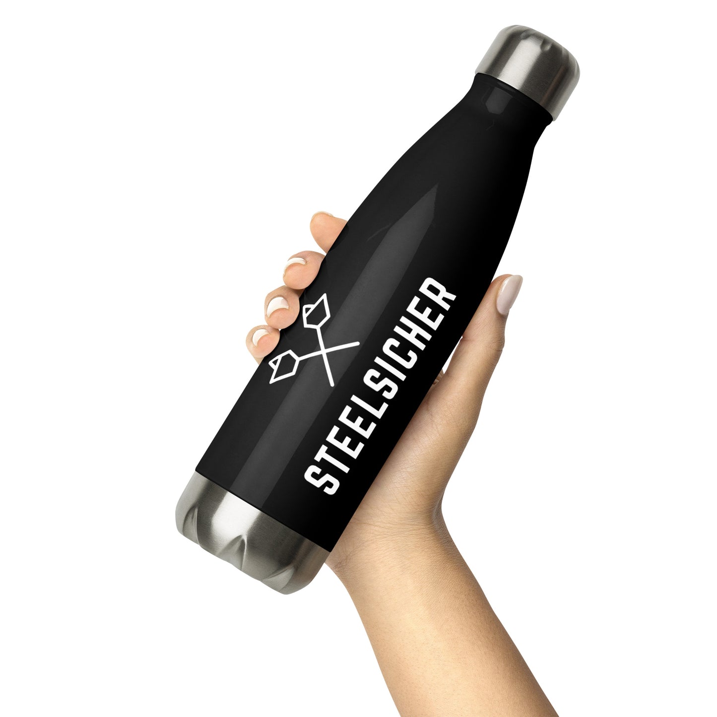 Trinkflasche Bold (500ml) - schwarz
