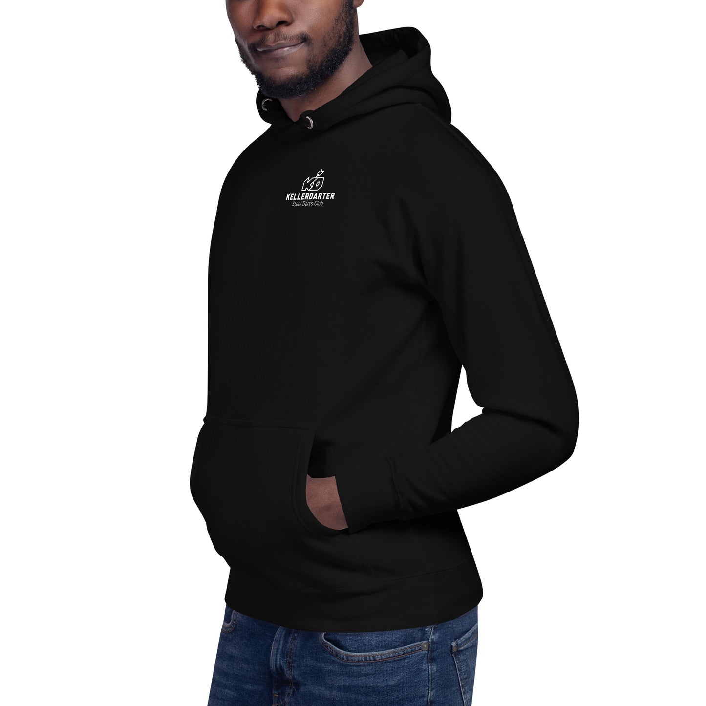 Kellerdarter Logo Unisex Hoodie beidseitig bedruckt - in 2 Farben
