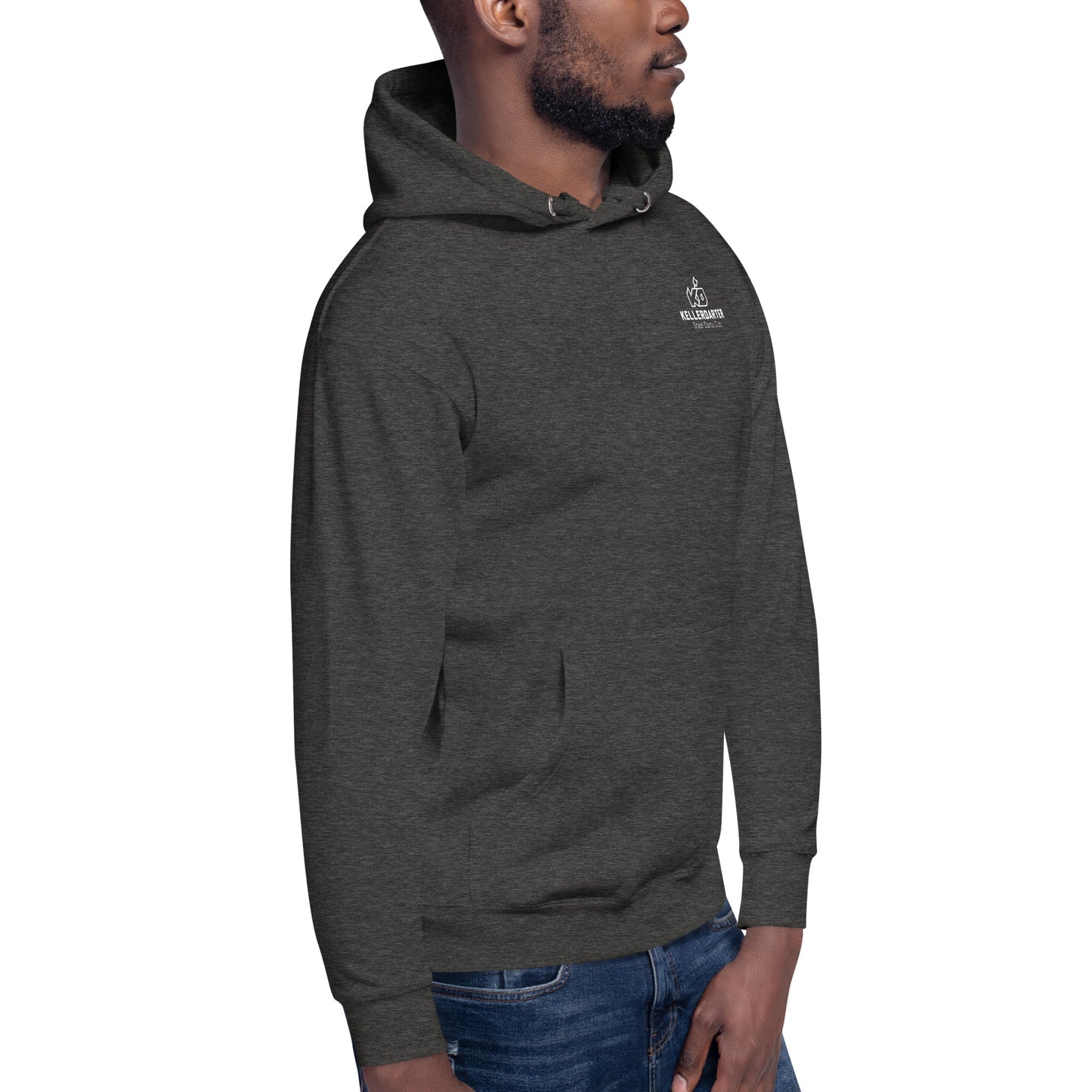 Kellerdarter Logo Unisex Hoodie beidseitig bedruckt - in 2 Farben