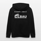 NORTH STARS Unisex Bio-Kapuzenjacke - Schwarz