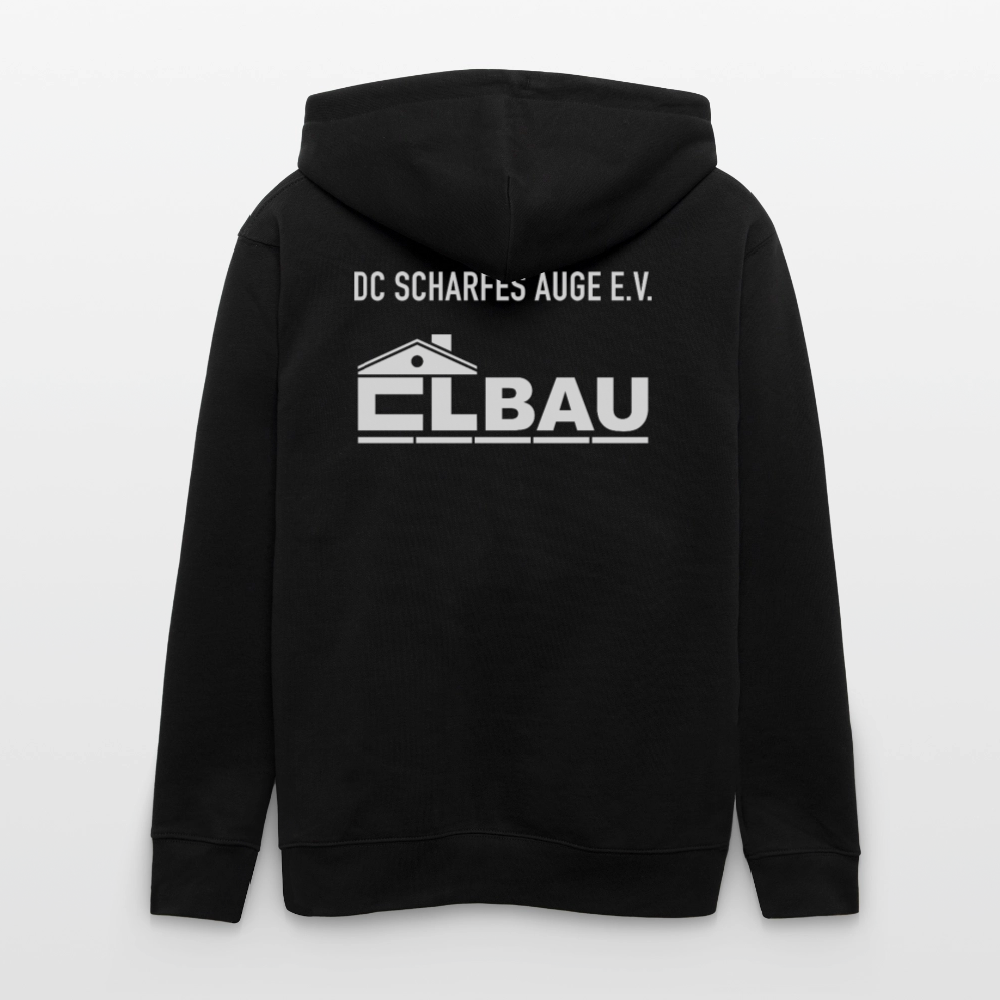 NORTH STARS Unisex Bio-Kapuzenjacke - Schwarz