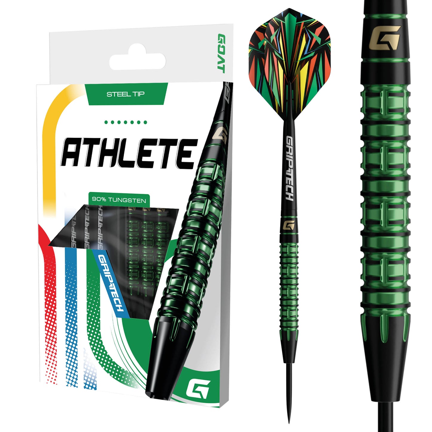 GOAT Athlete Green 90% Tungsten Darts
