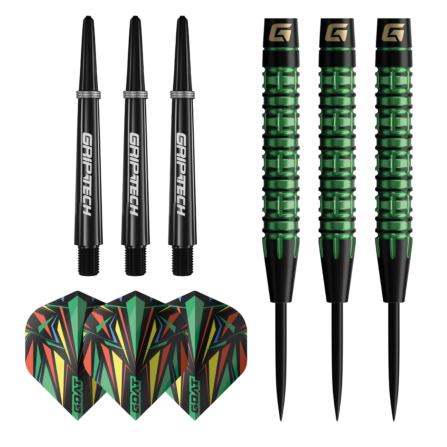 GOAT Athlete Green 90% Tungsten Darts