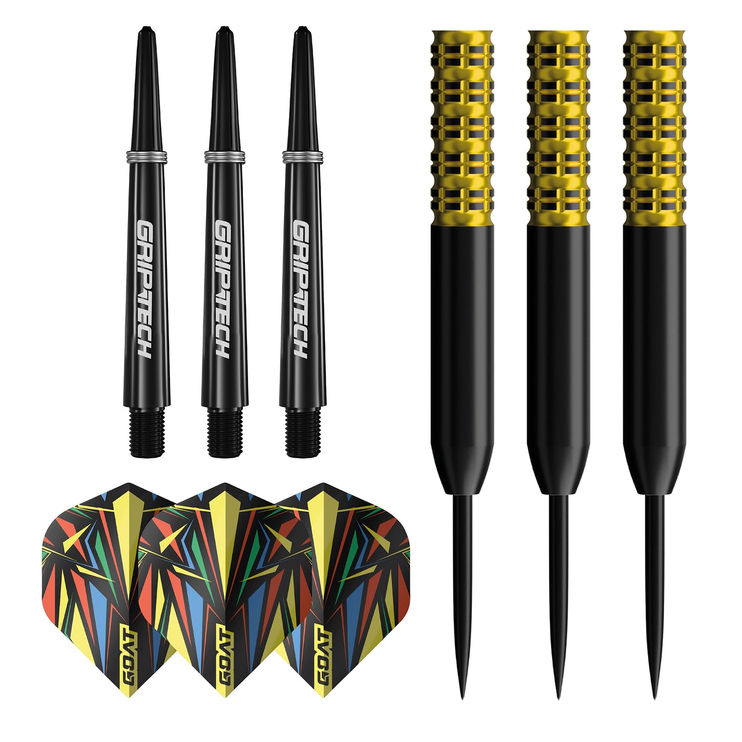 GOAT Athlete Yellow 90% Tungsten Darts
