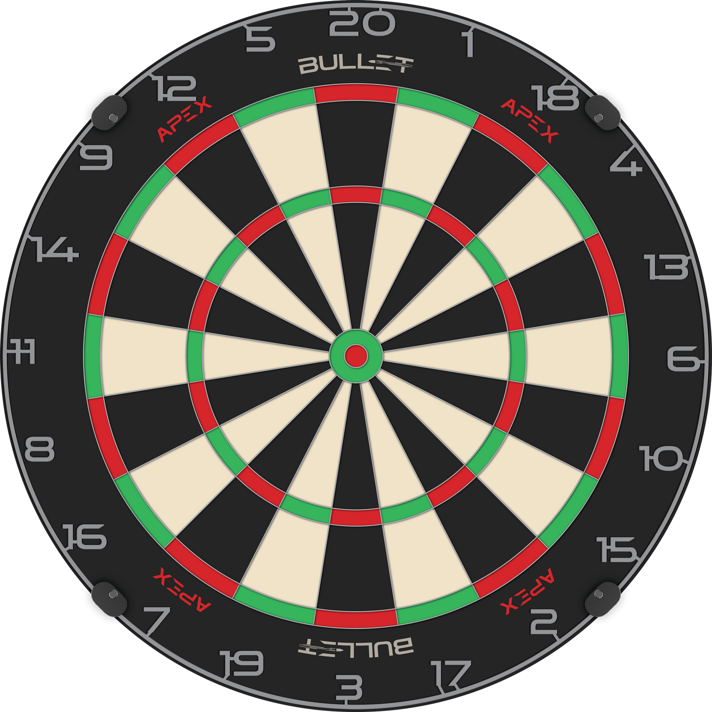 Bullet APEX Dartboard Brazilian Sisal * VORBESTELLUNG *