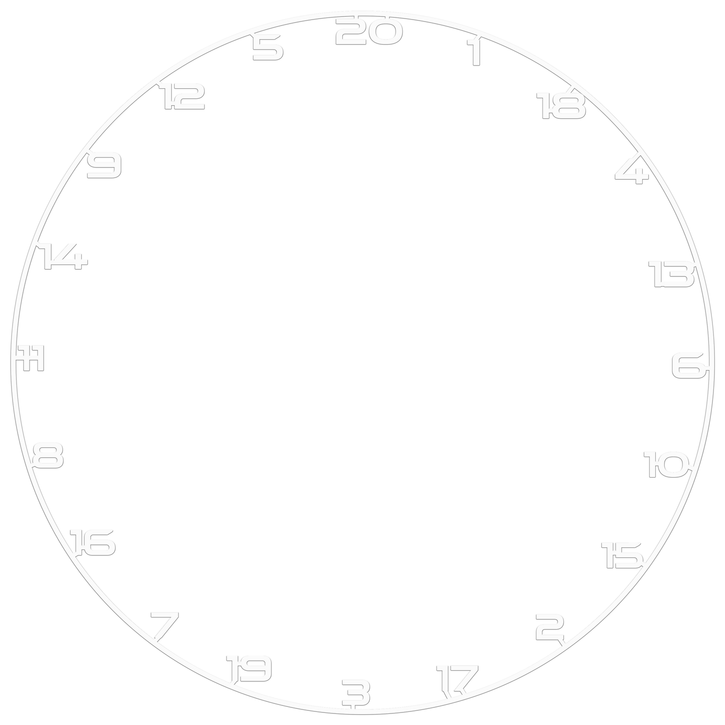 Bullet Custom Number Ring * VORBESTELLUNG *