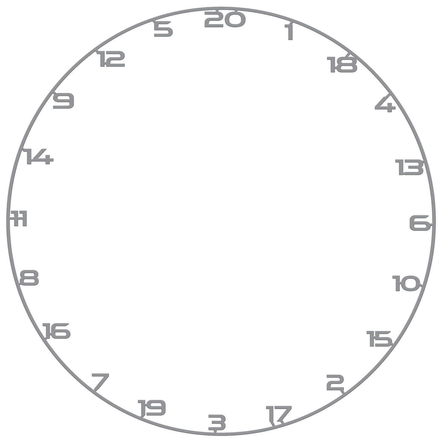 Bullet Custom Number Ring * VORBESTELLUNG *