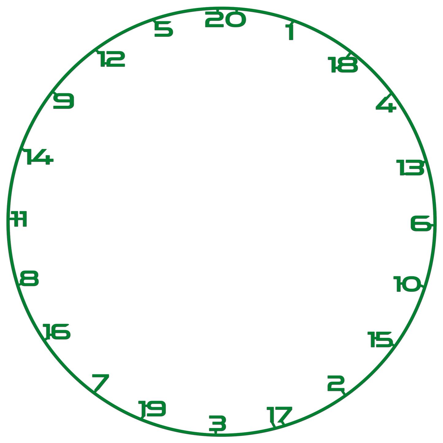 Bullet Custom Number Ring * VORBESTELLUNG *