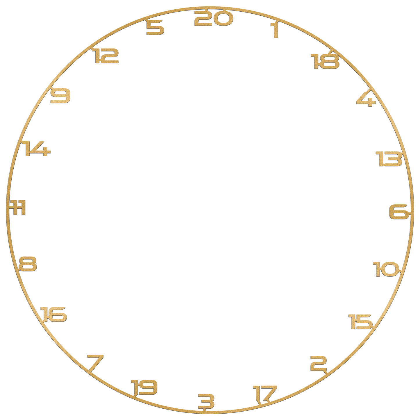 Bullet Custom Number Ring * VORBESTELLUNG *