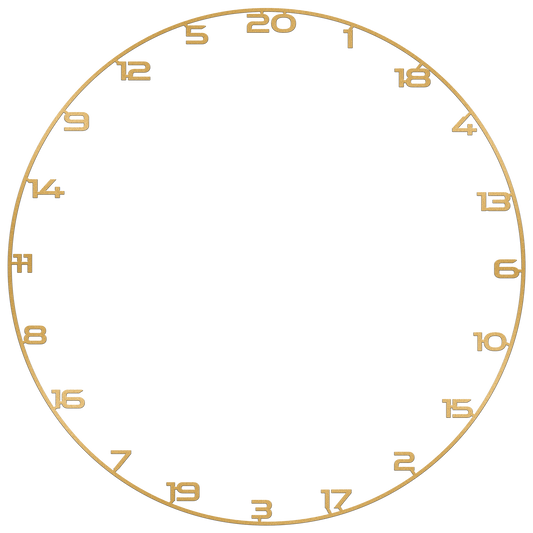 Bullet Custom Number Ring * VORBESTELLUNG *