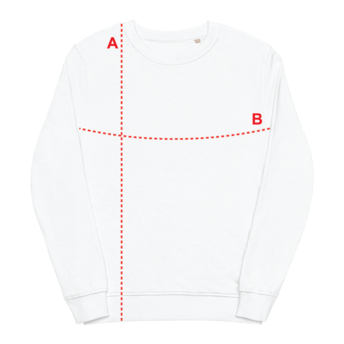 GRAFFITI schwerer oversized Pullover Unisex