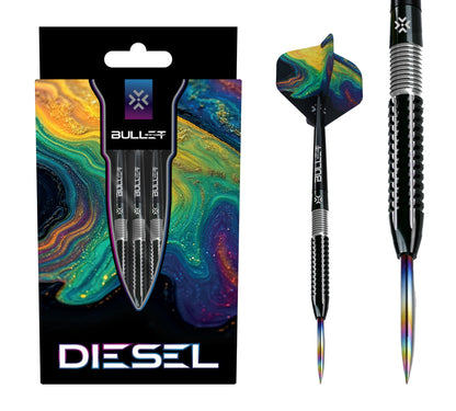 Bullet Diesel Darts - Steel Tip - 85% Tungsten * VORBESTELLUNG *