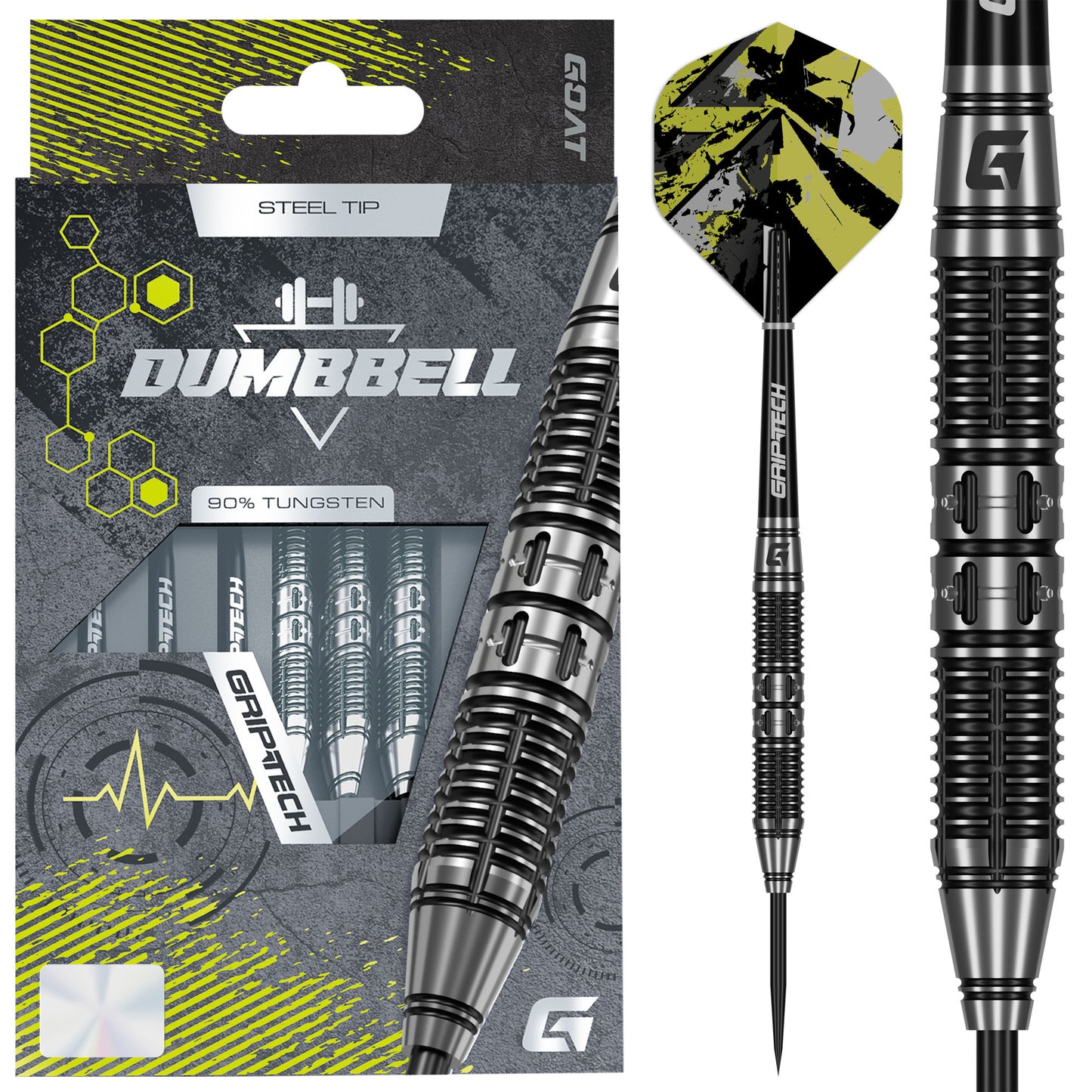 GOAT Dumbbell 90% Tungsten Darts