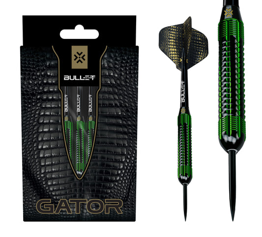 Bullet Gator - Steel Tip - Brass - 22g * VORBESTELLUNG *