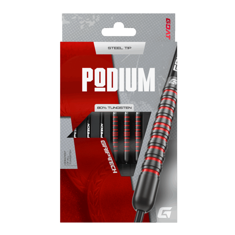 GOAT Podium Black 80% Tungsten Darts