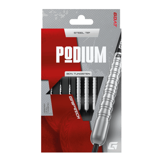 GOAT Podium Silver 80% Tungsten Darts