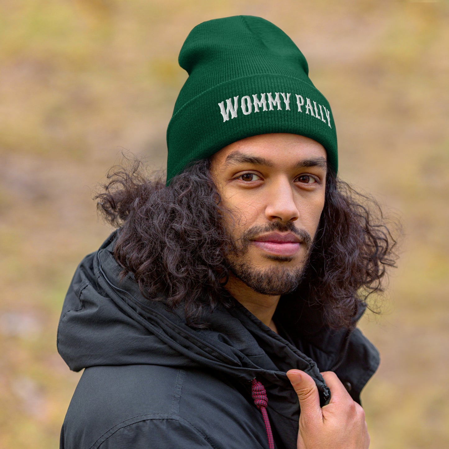 Wommy Pally umgeschlagene Beanie