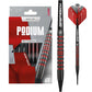 GOAT Podium Black & Red 80% Tungsten Soft Tip 20 gr