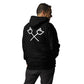 Kellerdarter Logo Unisex Hoodie X beidseitig bedruckt - in 2 Farben