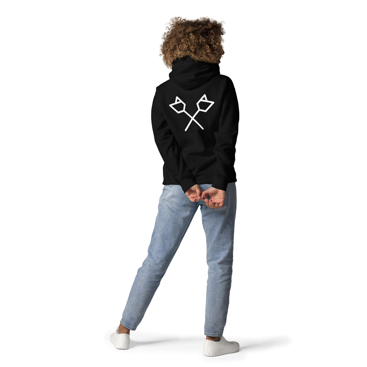Kellerdarter Logo Unisex Hoodie X beidseitig bedruckt - in 2 Farben