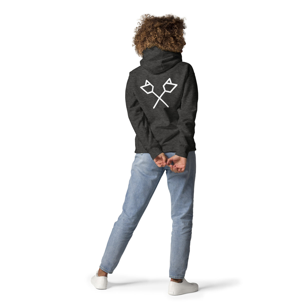 Kellerdarter Logo Unisex Hoodie X beidseitig bedruckt - in 2 Farben