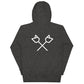 Kellerdarter Logo Unisex Hoodie X beidseitig bedruckt - in 2 Farben