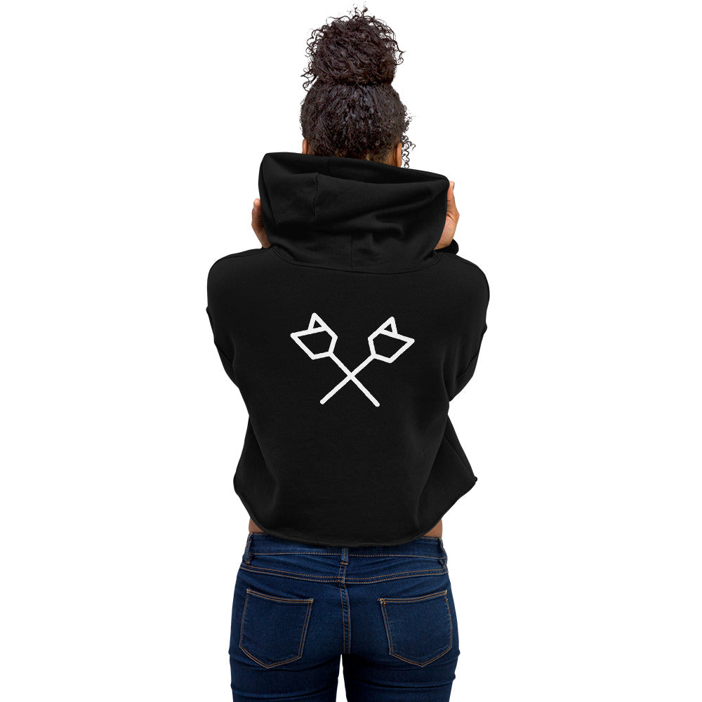 Team Steelsicher Crop-Hoodie
