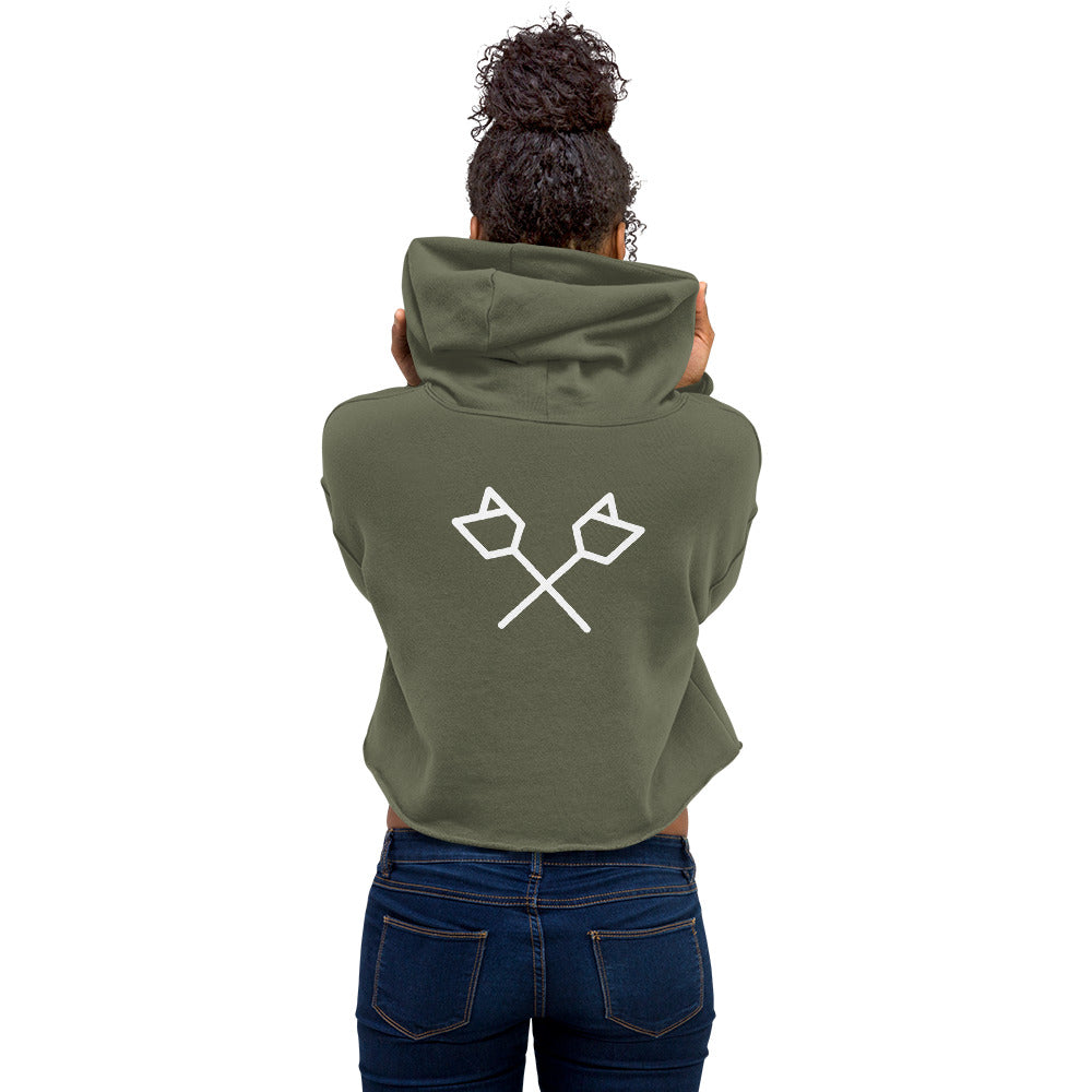 Team Steelsicher Crop-Hoodie