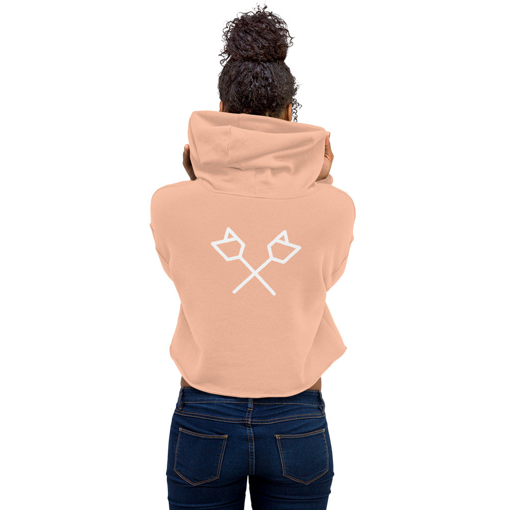 Team Steelsicher Crop-Hoodie