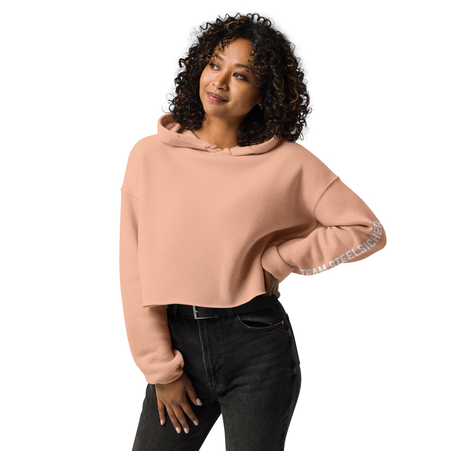Team Steelsicher Crop-Hoodie