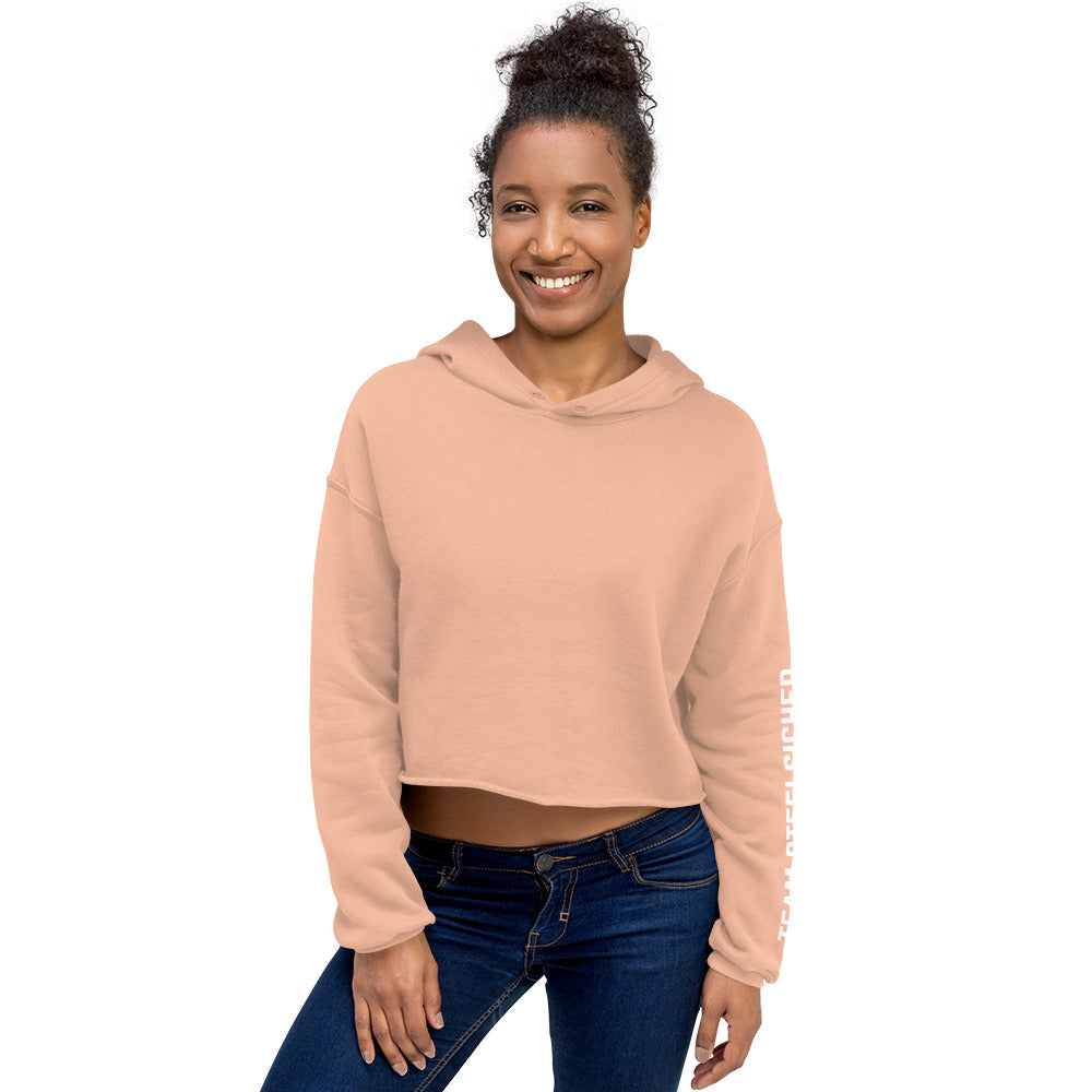 Team Steelsicher Crop-Hoodie