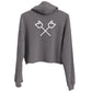 Team Steelsicher Crop-Hoodie