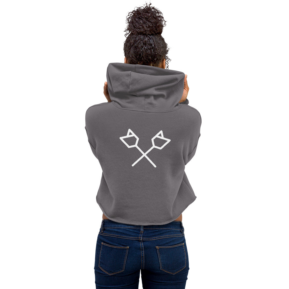 Team Steelsicher Crop-Hoodie