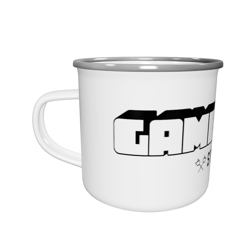 STEELSICHER Game On Emailletasse (355ml) 