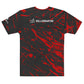 Kellerdarter T-Shirt SPLATTERED RED