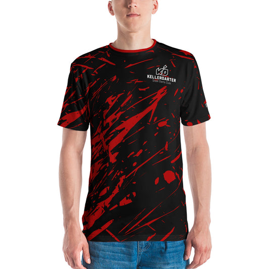 Kellerdarter T-Shirt SPLATTERED RED