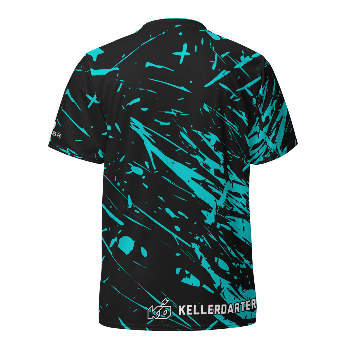 Kellerdarter Game Shirt SPLATTERED TURQ